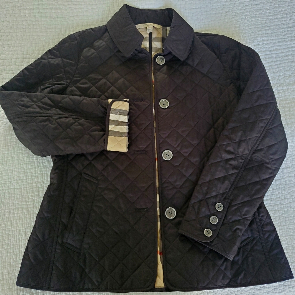 Burberry quilted jacket